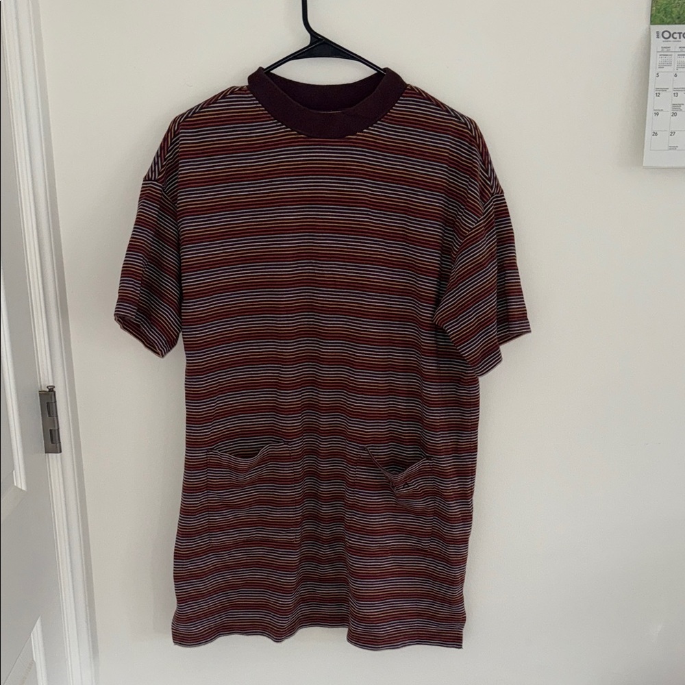 RVCA Striped Tshirt Dress - Picture 4 of 5